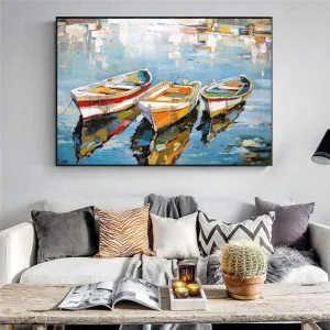 Tableau Barque Moderne