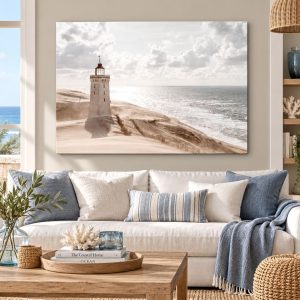 Tableau Phare Marin