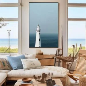 Tableau Phare en Mer
