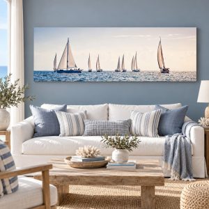 Tableau Photo Bateau - Croisière de Voiliers